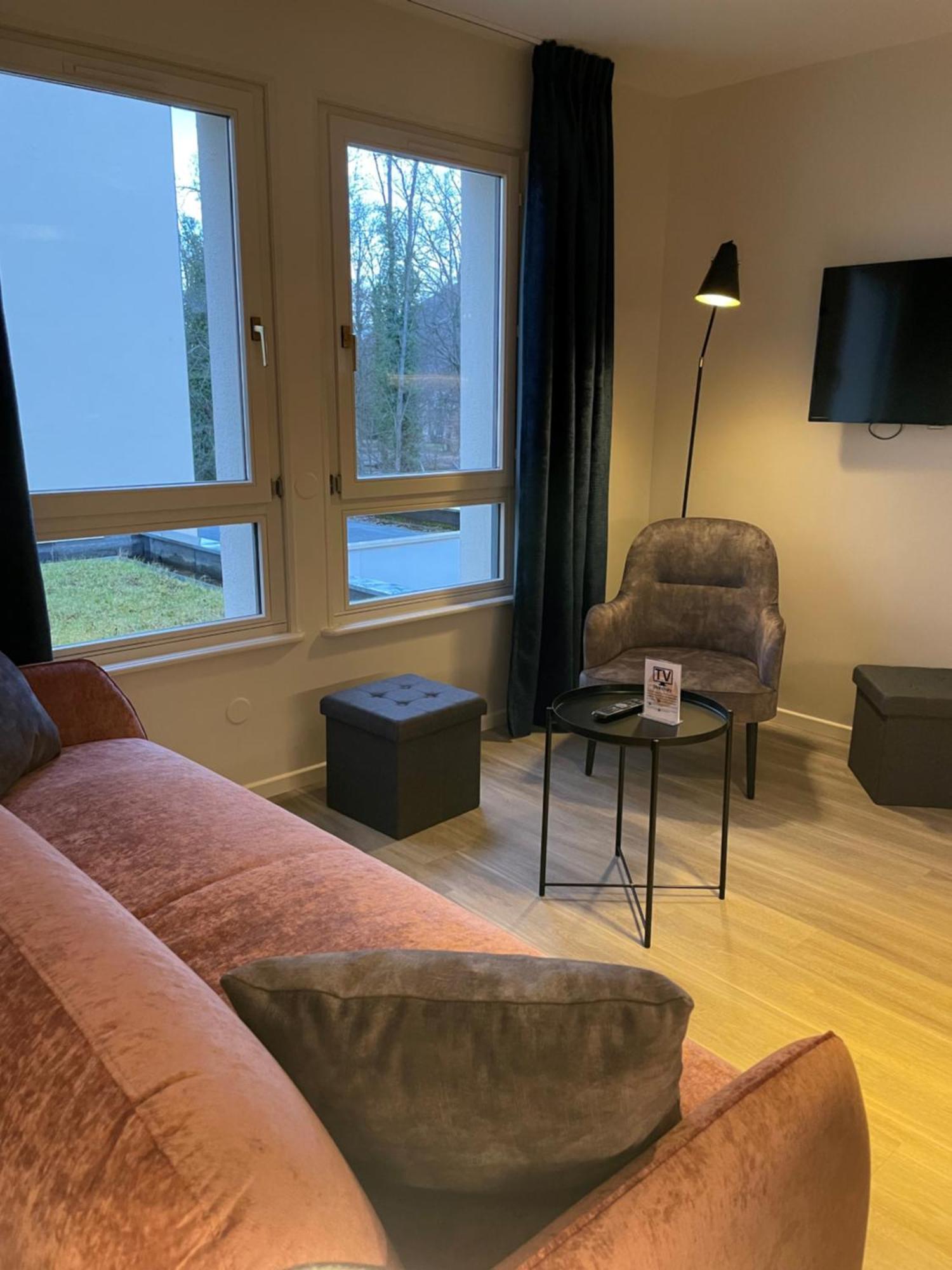 Les Appartements Du Parc - Acces Piscine Et Spa Munster  Zimmer foto